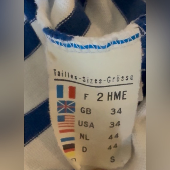 Saint James Breton Naval Striped Boatneck Top Size FR 34 - Picture 9 of 9